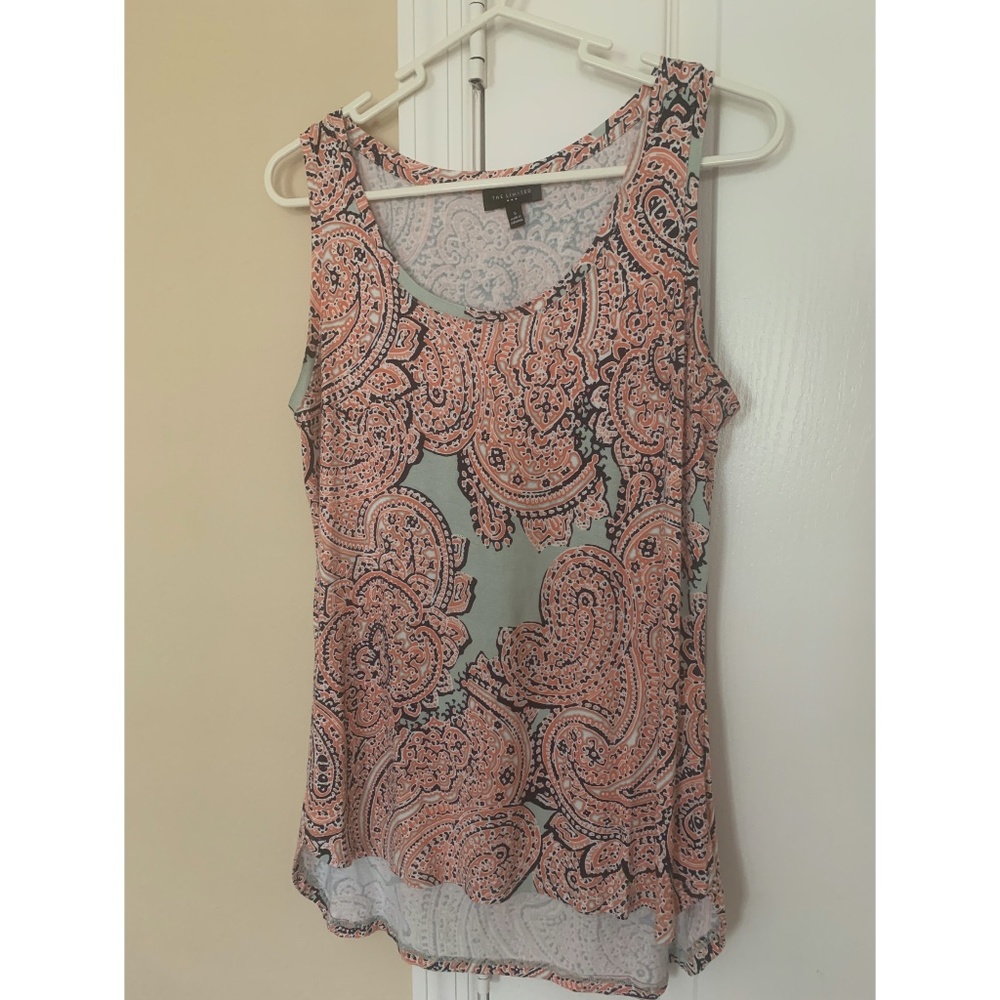 The Limited Paisley Tank Top